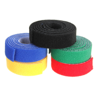100Cm Self Gripping Back To Back Hook Loop Fastener Strap For Cable Tie