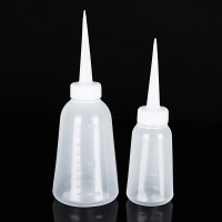 100ML 250mL Lab Wash Bottle Liquid Water Squeeze Bottle Graduated Conical Container Straight Tip