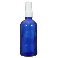 100Ml Empty Blue Glass Spray Bottle Refilled Liquid Bottle Skin Care Fragrances Essential Oil