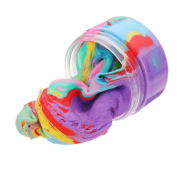100Ml Mixed Color Slime Crystal Snowflake Cotton Mud DIY Material Decompression Toy