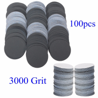 100Pcs 25mm 3000 Grit Abrasive Sand Discs Sanding Polishing Pad Sandpaper