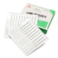 100Pcs Disposable Acupuncture Needles Stainless Steel Single Use Needle 25 X 0.25Mm