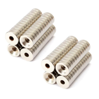 100Pcs N50 D10x3MM Strong Ring Magnets Rare Earth Neodymium Magnet