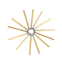 100Pcs P75 E2 Spring Test Probe Pogo Pin Dia. 1.02Mm Pin Tool