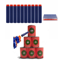 100Pcs Refill Deep Blue Bullets Dart For Nerf N Strike Elite Rampage Retaliator Series Dark Blue