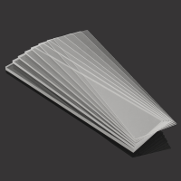 100X400mm Acrylic Perspex Sheet Cutting Panel Plastic Satin Gloss For Construction