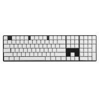 108 Key OEM Profile PBT Blank White Keycaps Key Caps for Mechanical Keyboard