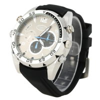 1080P Hidden Spy Wrist Waterproof Watch Voice Recorder Ir Night Vision Waterproof