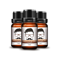 10Ml Natural Beard Mustache Nourishment Oil Nursing Moisturizing Conditioner