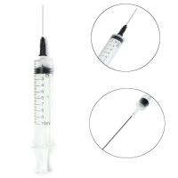 10Ml Syringe wth 2pcs Long Short Blunt Needle for Ink Refill