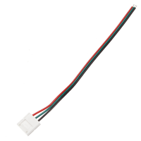10Mm Width 3pin Pcb Board Connector Wire For Led Strip Lighting