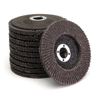 10Pcs 100mm 40 60 80 120 Grit Angle Grinder Flap Sanding Disc Grinding Wheels
