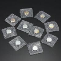 10Pcs 11x1mm Pvc Invisible Magnet Hidden Sew In Magnetic Snaps Magnet
