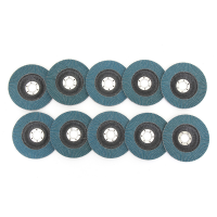 10Pcs 125mm 40 120 Grit Metal Sanding Flap Discs Angle Grinder Wheels Abrasive Tool
