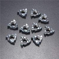10Pcs 16ir Ag55 Carbide Threading Inserts Internal Turning Tool Holder Inserts