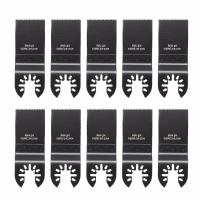10Pcs 34mm Multi Tool Saw Blade High Carbon Steel Blade For Dewalt Porter Cable Decker