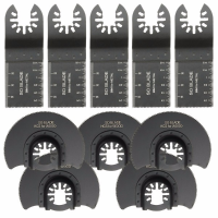 10Pcs 35mm 88mm Saw Blades Oscillating Multi Tool For Fein Dewalt Poerter Cable