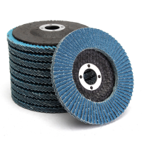 10Pcs 4 Inch 40/60/80/120 Grit Flap Disc Sanding Grinding Wheels