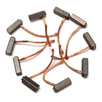 10Pcs 5mm X 6mm X 14mm Carbon Brushes Motor Brush For Generic Electric Motor
