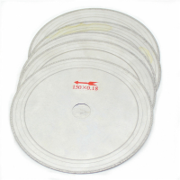 10Pcs 6 Inch 0.43Mm Super Thin Diamond Lapidary Saw Blades 150mmx20mm Gems Cutting Disc