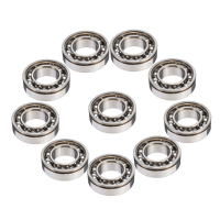 10Pcs 606 6x17x6mm Ball Bearings Bearing Steel Bearing For Fidget Spinner