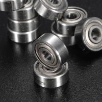 10Pcs 623 Zz 3x10x4mm Deep Groove Ball Bearings Miniature Ball Bearing