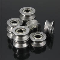 10Pcs 624vv V Groove Sealed Ball Bearings V Groove 4x13x6mm 1.5Mm Deep Ball Bearings