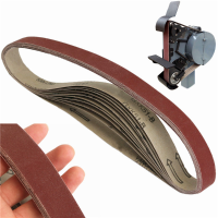 10Pcs 760x25mm 400 Grit Sanding Belts Abrasive Sanding Paper