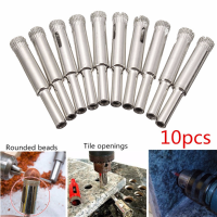 10Pcs 8mm 0.31 Inch Diamond Hole Saw Drill Bits For Tile Glass Ceramic Marble