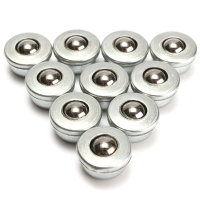 10Pcs 8mm Diameter Ball Metal Transfer Bearing Unit Conveyor Roller Cy 8h Ball Bearing
