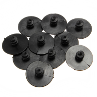 10Pcs Black Floor Mat Carpet Clips For Vw Golf 97 03