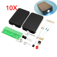 10Pcs Diy Fla 1 Simple Flashight Circuit Board Electronic Kit