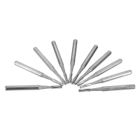10Pcs Fg 557 Friction Grip Burrs Tungsten Carbide Burrs Rotary Tools