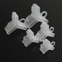 10Pcs Fishing Treble Hooks Safety Holder Protector Cover Bonnets Caps