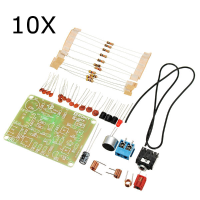 10Pcs Fm Transmitter Kit Rf 02 Wireless Microphone Parts Mp3 Repeater Micro Transmitter With Antenna