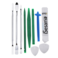 10Pcs HH F10 Disassemble Mobile Phone Tablet Repair Tools Set Kit Pry Opening Tool Steel Triangle Blades Pry Screen Bar