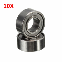 10Pcs Mr63zz Miniature Steel Ball Bearings Skateboard Roller Rolling 6x3x2.5Mm