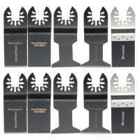 10Pcs Oscillating Multitool Saw Blades Set For Fein Bosch Porter Dewalt