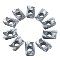 10Pcs R390 11t308m Pm 1040 R0.8 1040 Milling Blade Insert For Lathe Turning Tool Holder