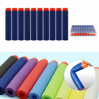 10Pcs Refill Bullets Dart For Nerf N Strike Elite Rampage Retaliator Series Blasters Refill Clip 7.2X1.3Cm
