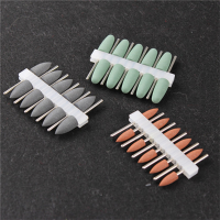 10Pcs Silicone Rubber Polishers Polishing Burs Dental Lab Burs