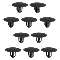 10Pcs Trim Carpet Bonnet Insulation Pad Retainer Fastener Door Panel Clips For Ford
