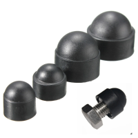 10Pcs Waterproof Dome Nylon Hex Nut Bolt Cover Cap Protector Protection Cap M6/m8/m10/m12