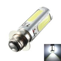 10W 6500k White Cob Led Motorbike Atv Truck Drl Px15d P15d25 1 Fog Headlight