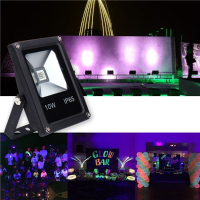 10W Uv Led Projector Flood Light 365/375/385/395/405/415nm Outdoor Waterproof Lamp Ac85 265v