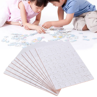 10X A5 DIY Blank Dye Sublimation Printable Jigsaw Puzzle For Heat Press Machine