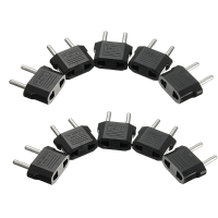 10X Usa America To Eu Europe Power Plug Travel Charger Adapter Converter