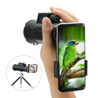 10X52 Hd Optical Monocular Hunting Camping Hiking Telescope Waterproof + Tripod