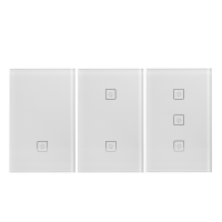 110 240V Wireless Remote Control Smart Wall Light Switch Works With Amazon Alexa Us Standard