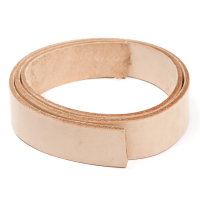 110Cm Leather Belt Strap Natural Vegetable Tanned Cow Hide 38mm Width Without Buckle
